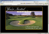 Fluor Golf Front Page
